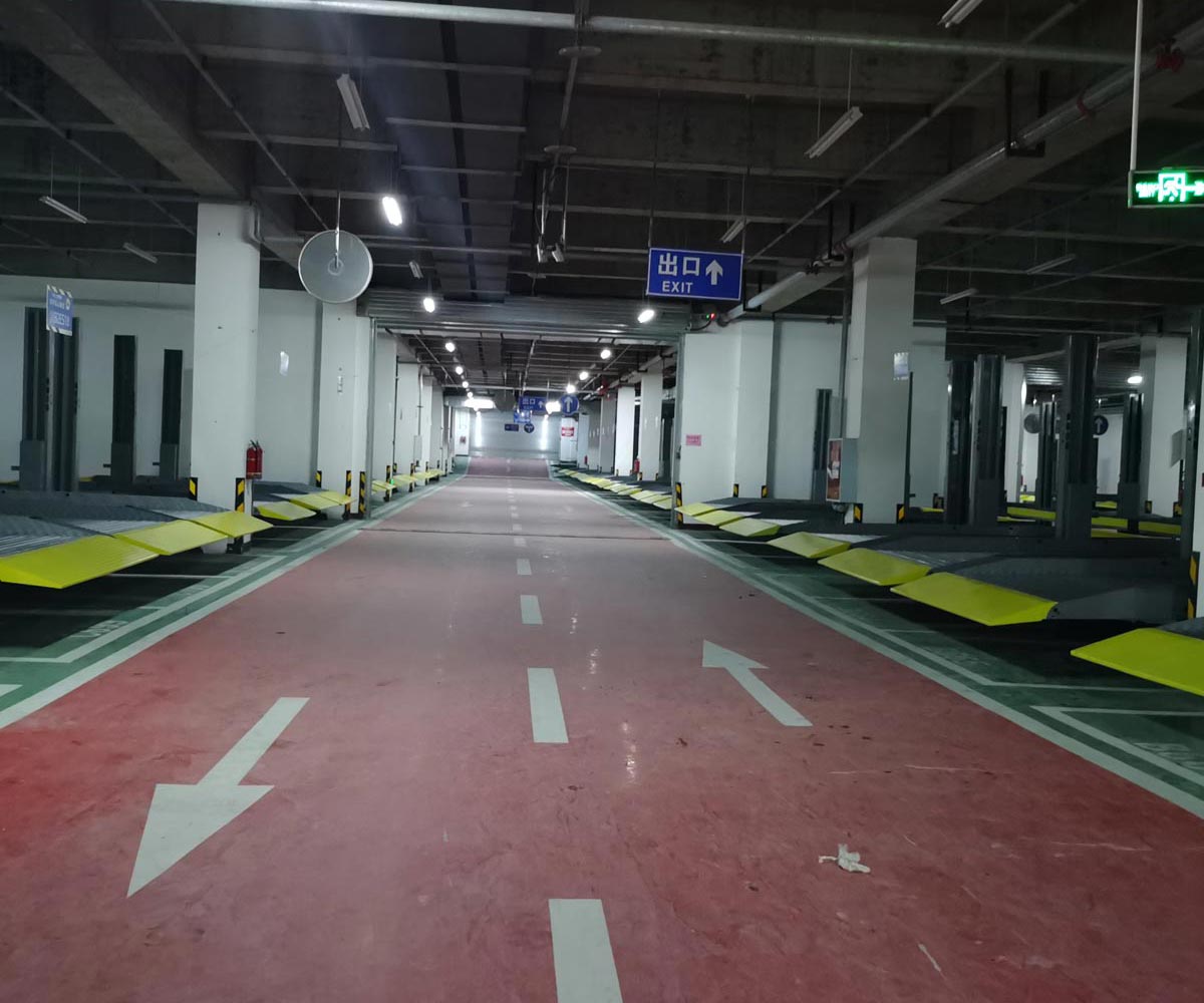 张湾区简易升降机械式停车库改造