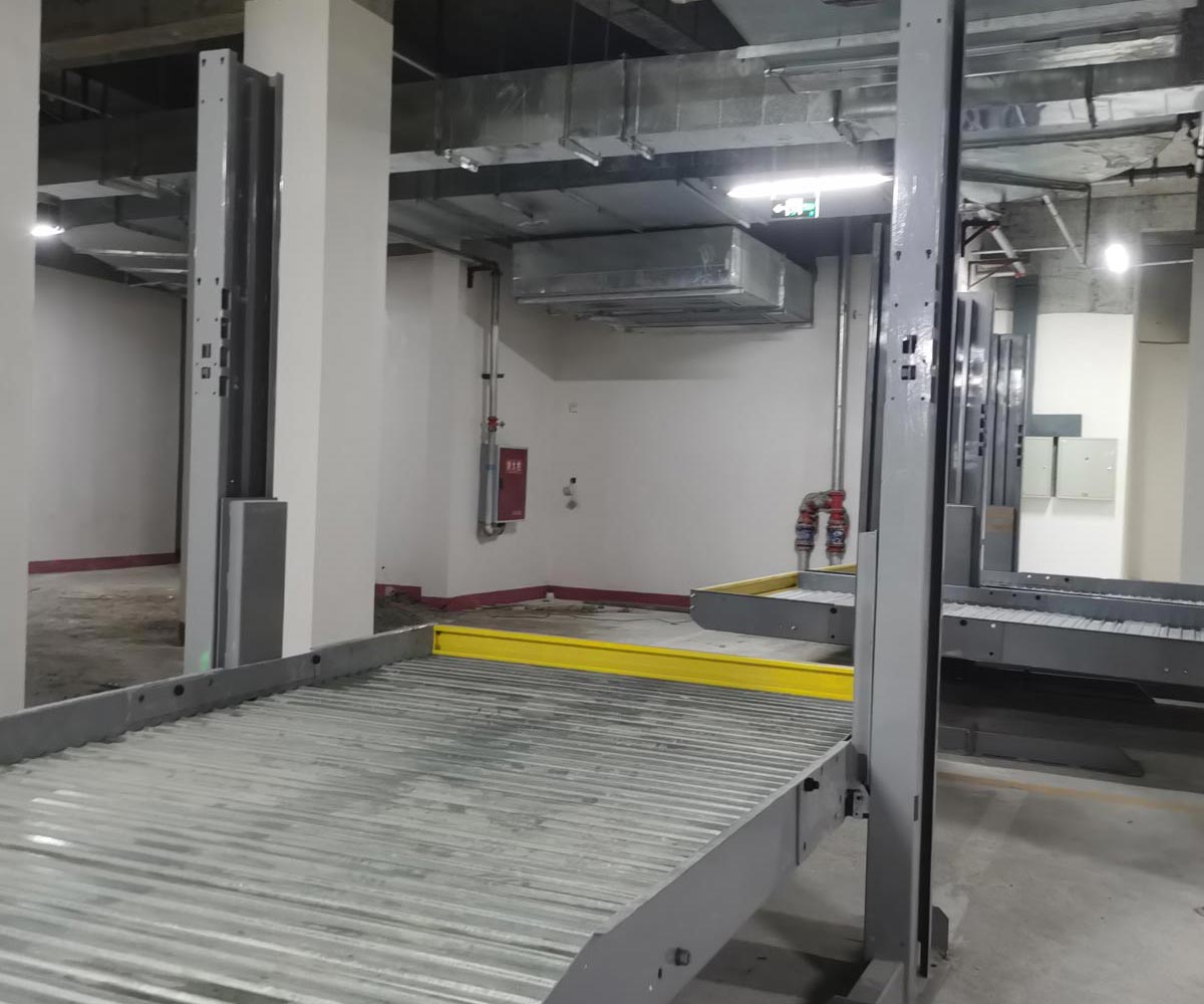 香格里拉市两柱简易升降类机械式立体停车设备租赁