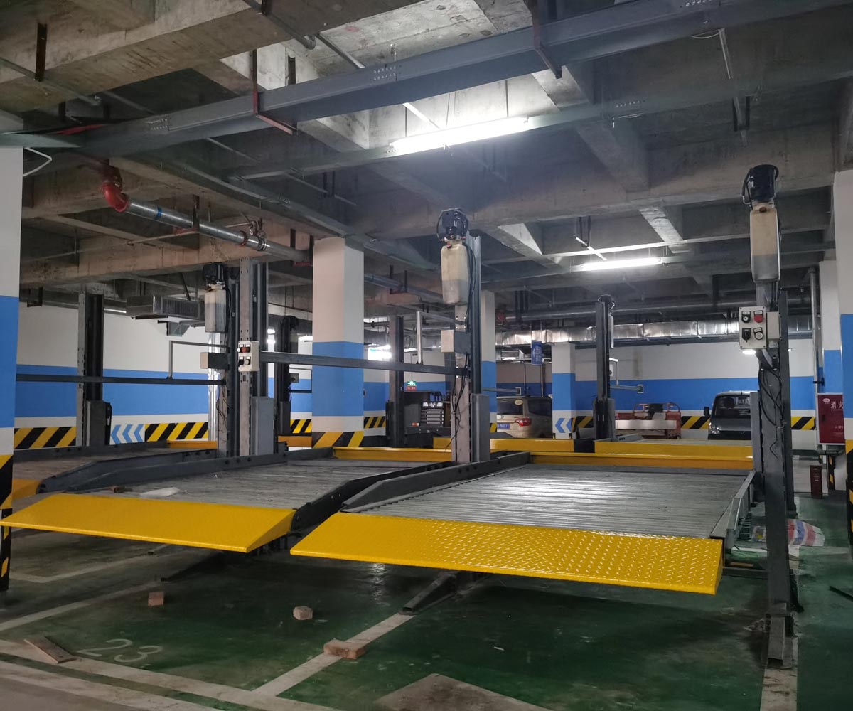 龙陵县四柱式机械式停车设备