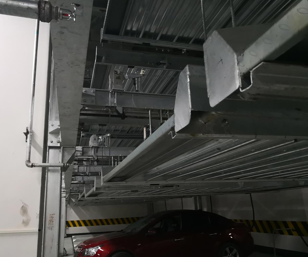罗江区四至六层PSH4-6升降横移立体车库设备