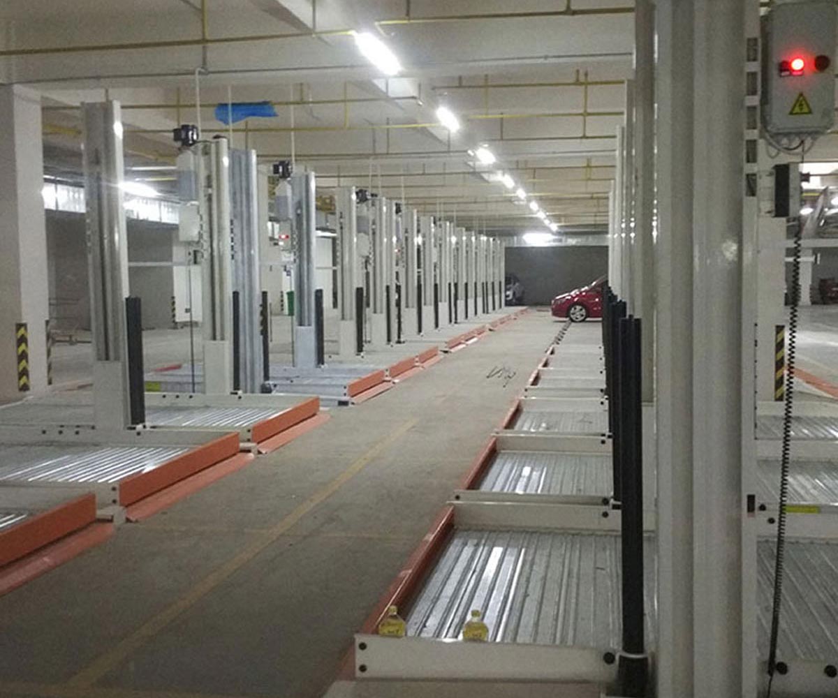 金堂县机械式停车库的设计与建筑是如何提升防火性能的