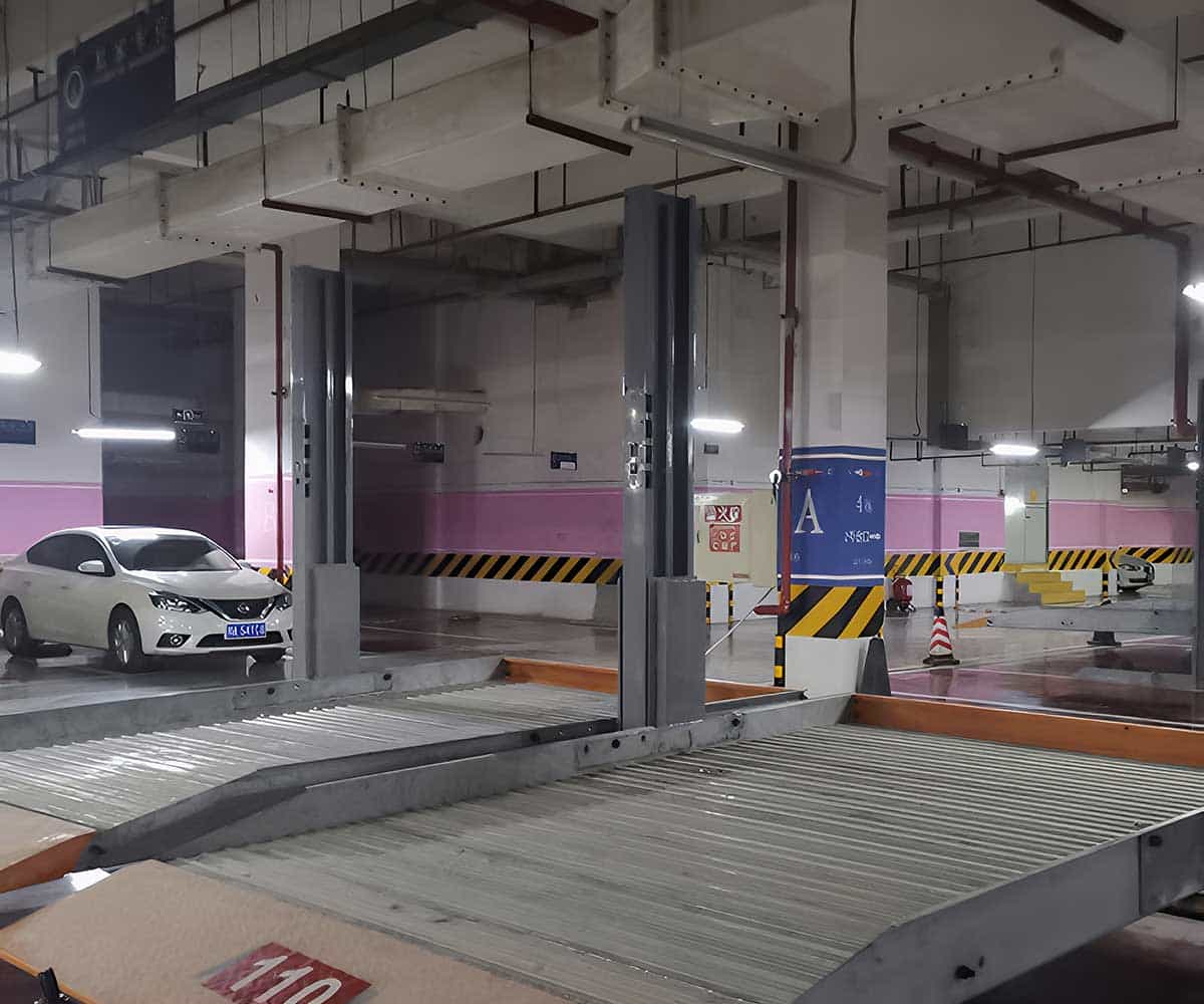 重庆市四柱式机械停车场调试科普